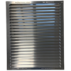 410mm x 500mm Aluminium Louvred Vent Grill - Image 2