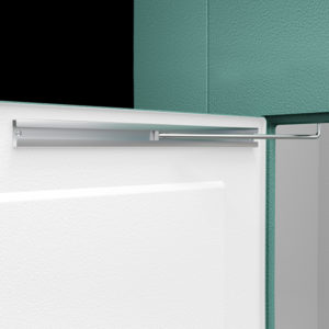 Stainless Steel Door Stay for KD & KPR GRP Cabinets