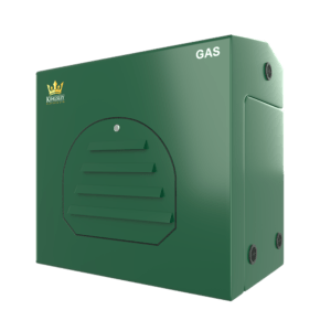 Gas Cabinet No.4 + - Suitable for U40 Medium Pressure Gas Meters